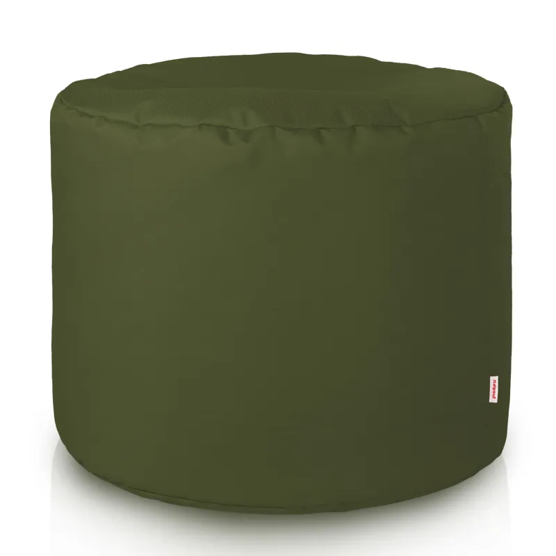 Pouf Rond d'extérieur Cylindre - Jardin Outdoor Pro Imperméable – vue 30