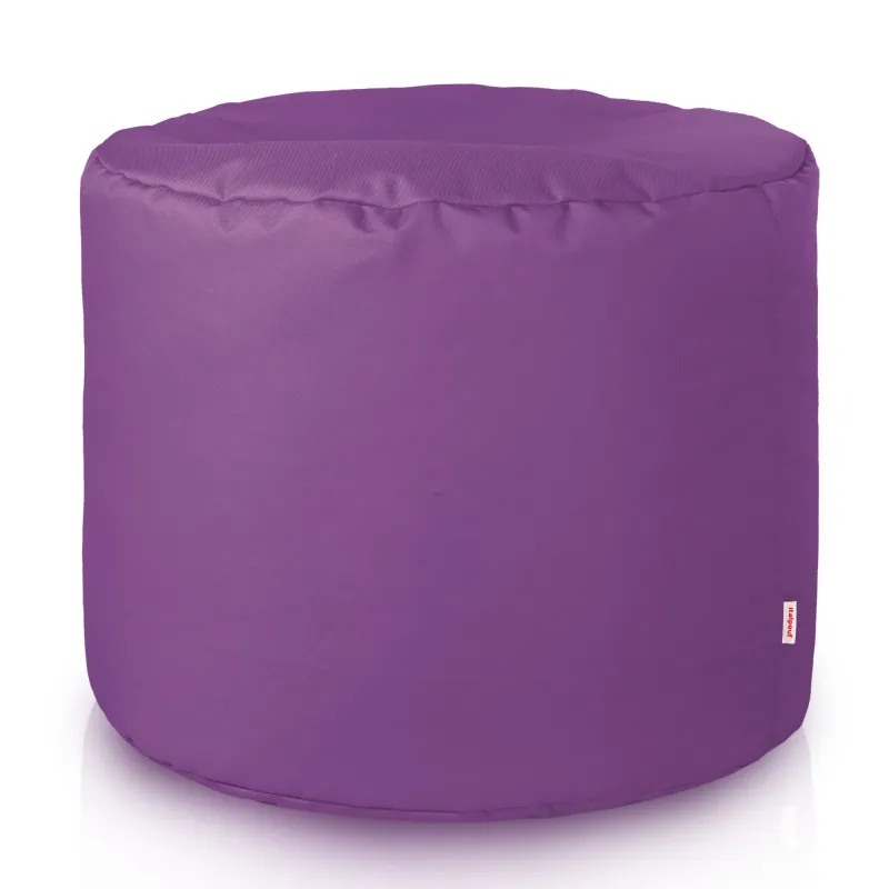 Pouf Rond d'extérieur Cylindre - Jardin Outdoor Pro Imperméable – vue 9
