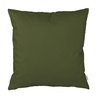 Vert foncé Coussin Carré Extérieur nylon