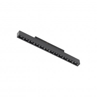 Luminaire linéaire FOCUS OUT LED 10 W 3000 K 450 lm pour barres omnibus NANO-LVM | Noir 11720