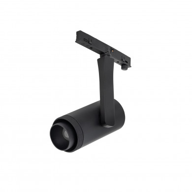 SPOT ZOOM LED 7 W 3000 K 300 lm largeur 5,7 cm hauteur 14,5 cm pour barres omnibus NANO-LVM | Noir 11715