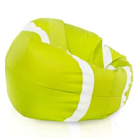 Pouf Fauteuil Lime Tennis - Simili-cuir