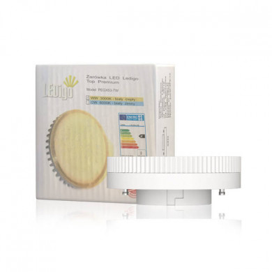 Ampoule LED SMD GX53 8,7W plate | couleur neutre