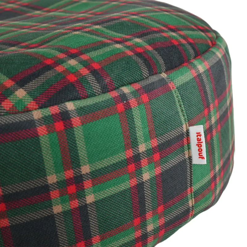 Pouf Repose-pieds Rond - Tissu Imprimé Premium – vue 52