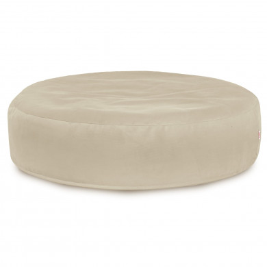 Perle Coussin Pouf Rond Monaco velours