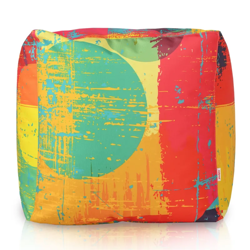 Pouf Cube Carré - Outdoor Pro d'extérieur Jardin Imperméable – vue 64