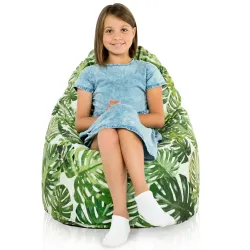 Fauteuil Pouf Siège de Sol Smart Porto - Tissu Imprimé Premium – vue 23
