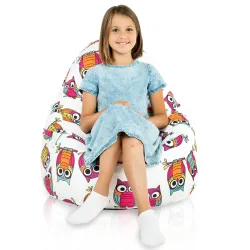 Fauteuil Pouf Siège de Sol Smart Porto - Tissu Imprimé Premium – vue 31