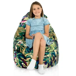 Fauteuil Pouf Siège de Sol Smart Porto - Tissu Imprimé Premium – vue 33