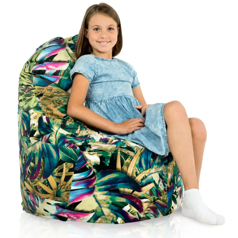 Fauteuil Pouf Siège de Sol Smart Porto - Tissu Imprimé Premium – vue 34