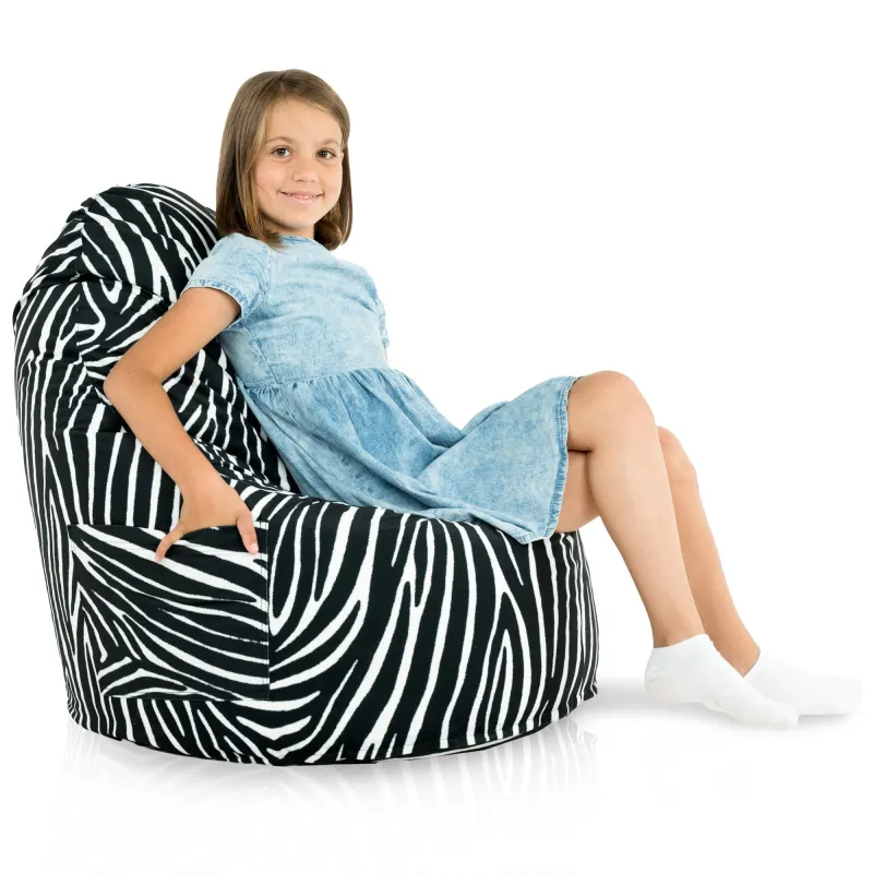 Fauteuil Pouf Siège de Sol Smart Porto - Tissu Imprimé Premium – vue 38