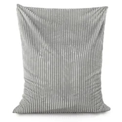 Coussin de Sol pour enfants - Velours À Grosses Côtes Royal