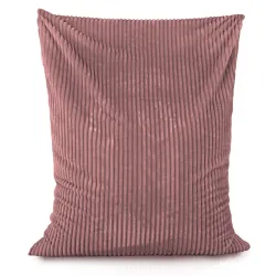 Coussin de Sol pour enfants - Velours À Grosses Côtes Royal