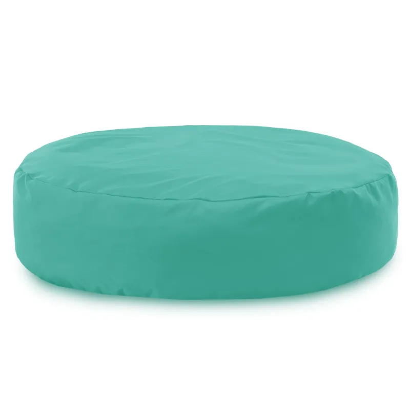 Coussin Pouf de Sol Rond - Outdoor Pro d'extérieur Jardin Imperméable