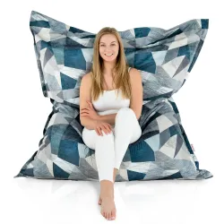 Coussin de Sol Géant XXL pour adultes Géant - Tissu Imprimé Premium – vue 98