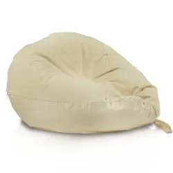 Pouf Poire L pour enfants - Coton Naturel Premium - Non teint, Écologique – vue 2