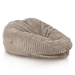Pouf Poire XL Standard - Velours Côtelé Stripe – vue 3
