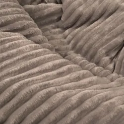 Pouf Poire XL Standard - Velours Côtelé Stripe – vue 5