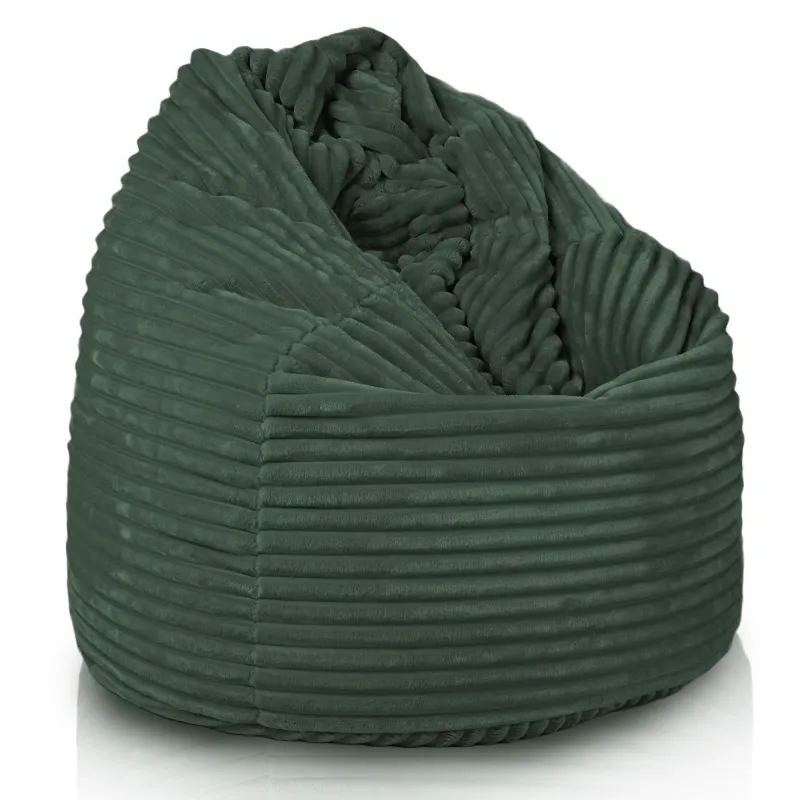 Pouf Poire XL Standard - Velours Côtelé Stripe – vue 11