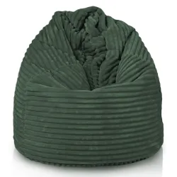 Pouf Poire XL Standard - Velours Côtelé Stripe – vue 12