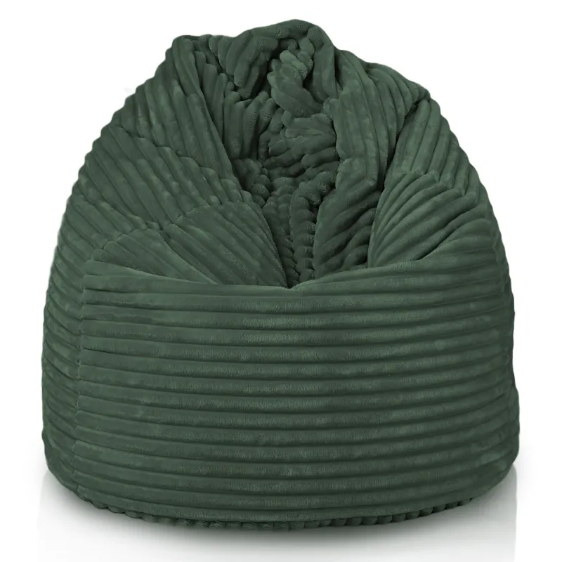 Pouf Poire XL Standard - Velours Côtelé Stripe – vue 12