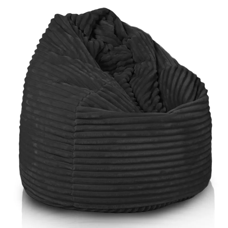Pouf Poire XL Standard - Velours Côtelé Stripe – vue 16