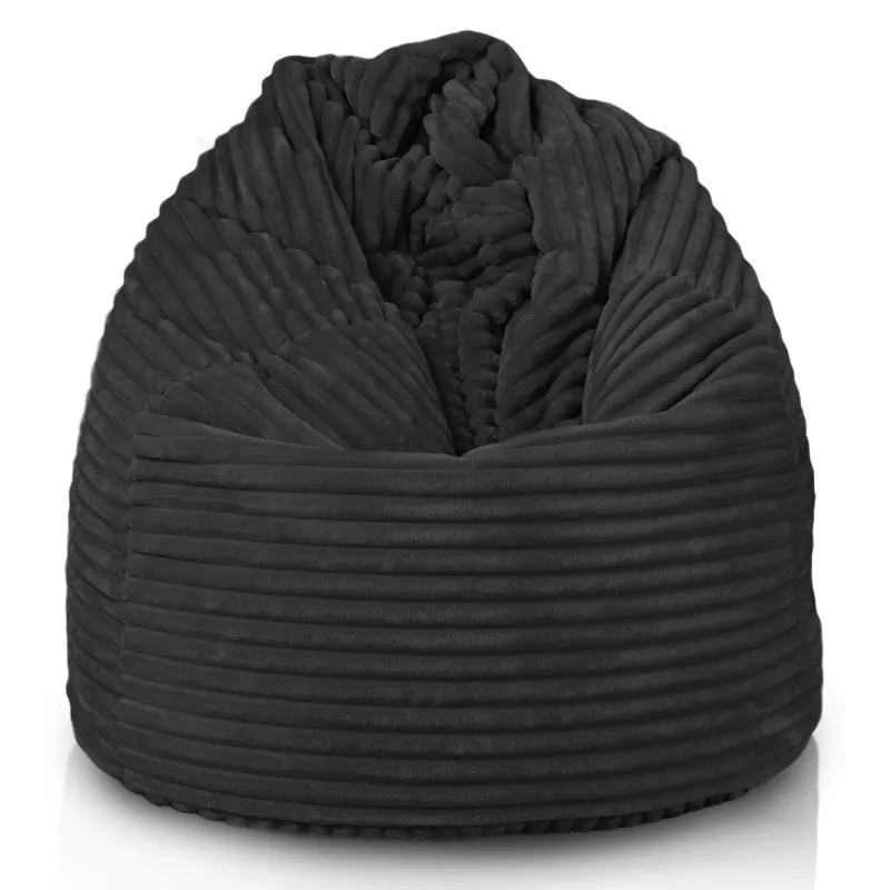 Pouf Poire XL Standard - Velours Côtelé Stripe – vue 17