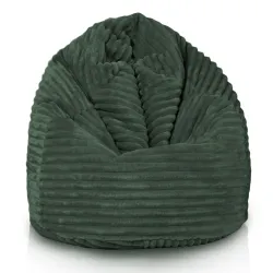 Pouf Poire L pour enfants - Velours Côtelé Stripe – vue 12