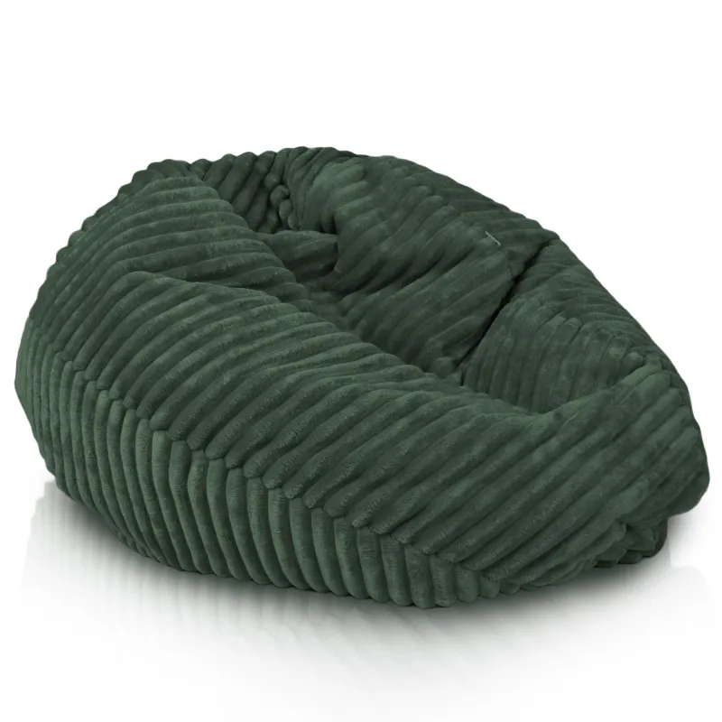 Pouf Poire L pour enfants - Velours Côtelé Stripe – vue 13