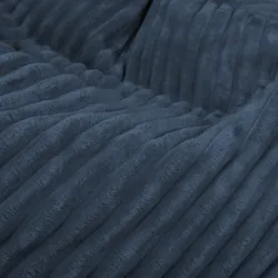 Pouf Poire XL Standard - Velours Côtelé Stripe – vue 24