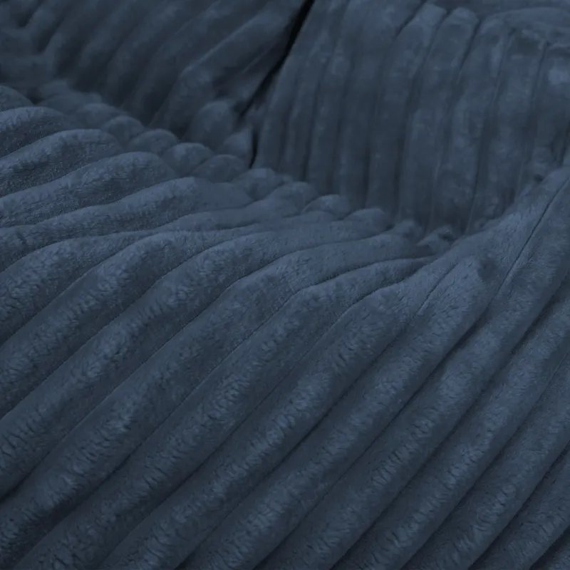 Pouf Poire XL Standard - Velours Côtelé Stripe – vue 24