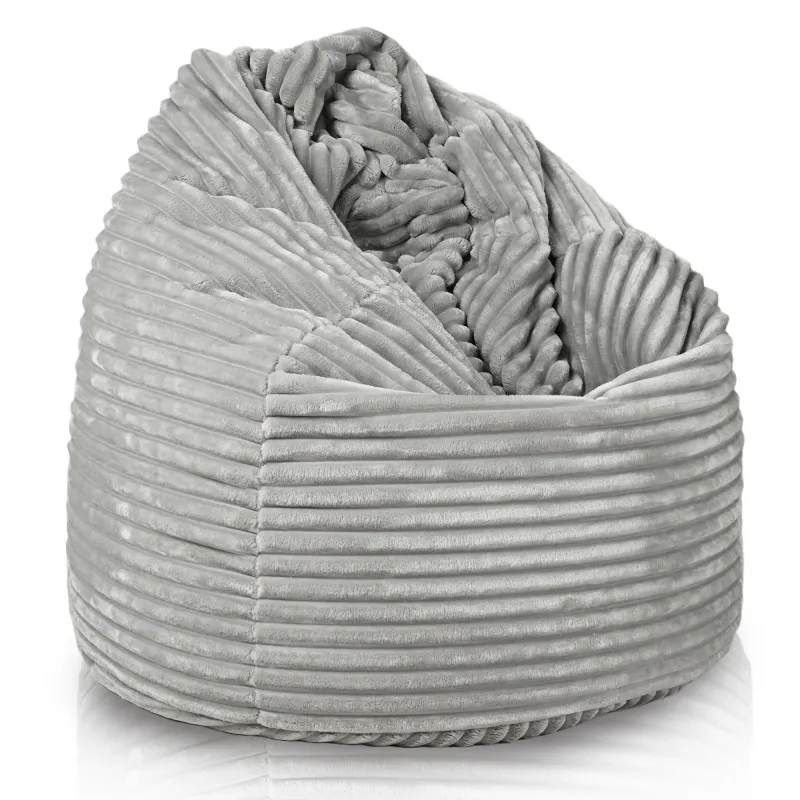 Pouf Poire XL Standard - Velours Côtelé Stripe – vue 26