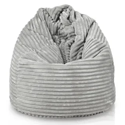 Pouf Poire XL Standard - Velours Côtelé Stripe – vue 27