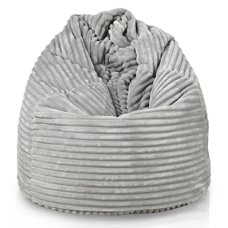 Pouf Poire XL Standard - Velours Côtelé Stripe – vue 27