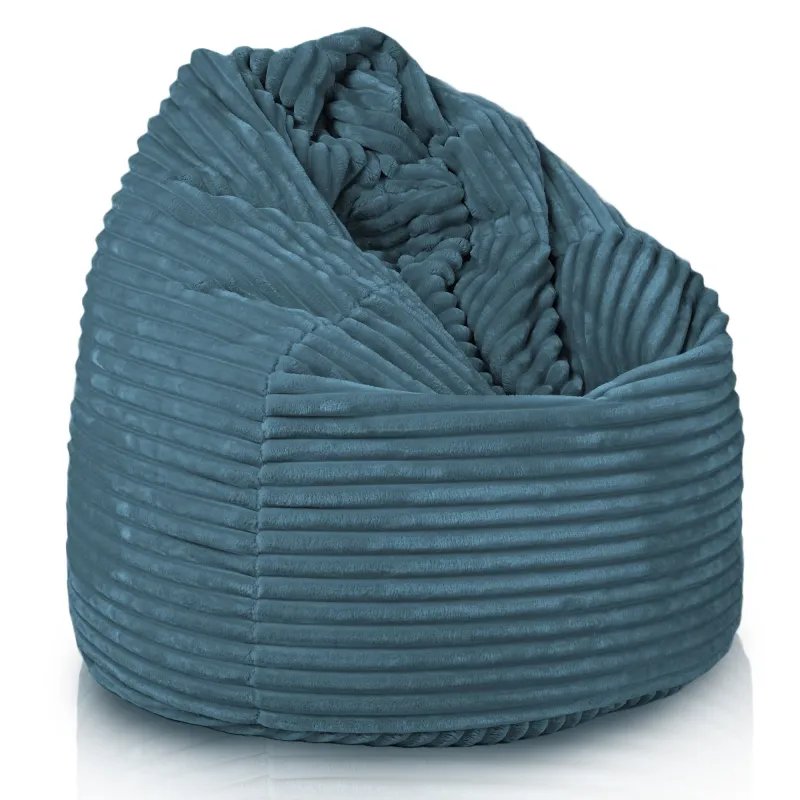 Pouf Poire XL Standard - Velours Côtelé Stripe – vue 31