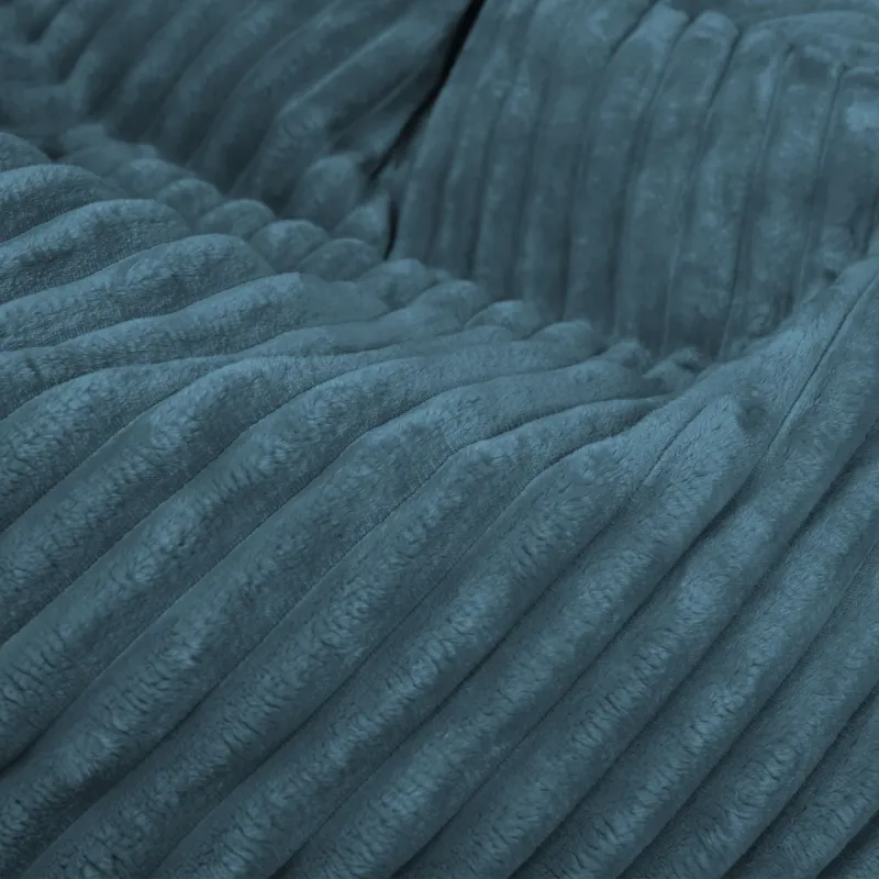 Pouf Poire XL Standard - Velours Côtelé Stripe – vue 34