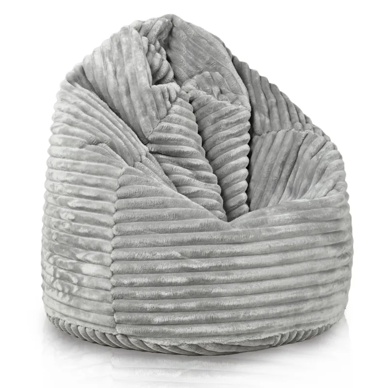 Pouf Poire L pour enfants - Velours Côtelé Stripe – vue 26