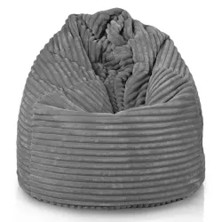 Pouf Poire XL Standard - Velours Côtelé Stripe – vue 37