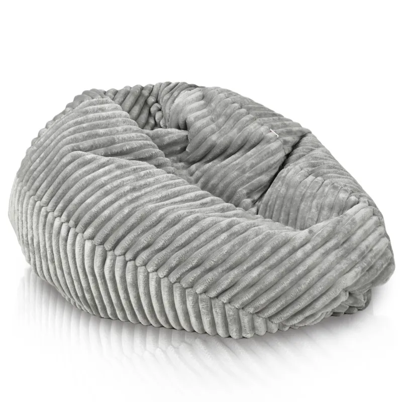 Pouf Poire L pour enfants - Velours Côtelé Stripe – vue 28