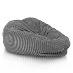 Pouf Poire XL Standard - Velours Côtelé Stripe – vue 38