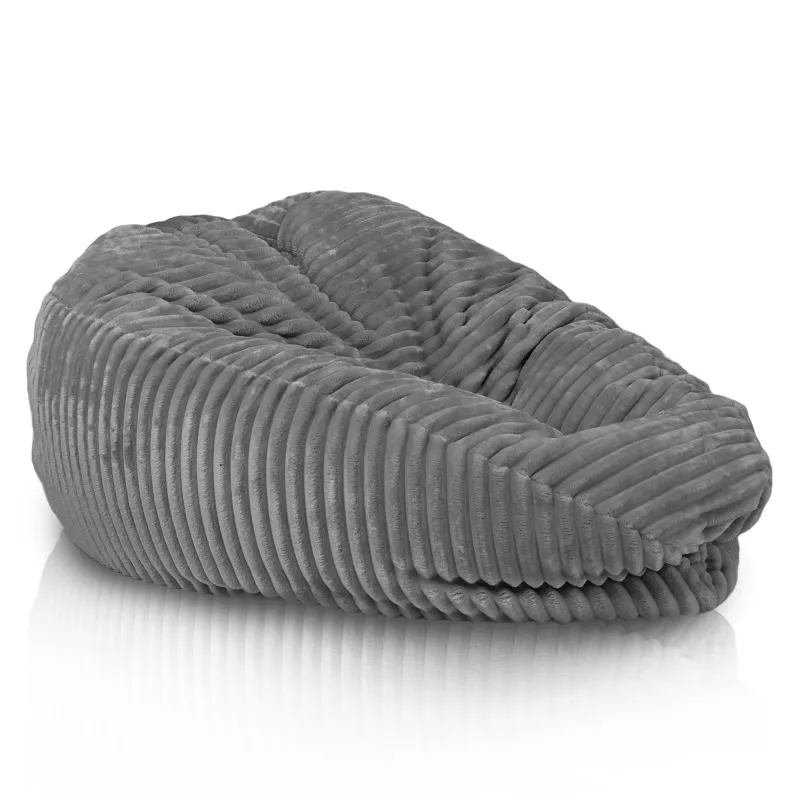 Pouf Poire XL Standard - Velours Côtelé Stripe – vue 38