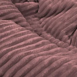 Pouf Poire XL Standard - Velours Côtelé Stripe – vue 45