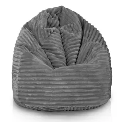 Pouf Poire L pour enfants - Velours Côtelé Stripe – vue 37