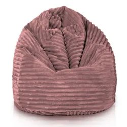 Pouf Poire L pour enfants - Velours Côtelé Stripe – vue 42
