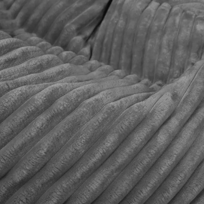 Pouf Poire XL Standard - Velours Côtelé Stripe – vue 40