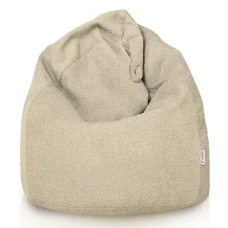 Pouf Poire XL Standard - Laine Bouclée – vue 3