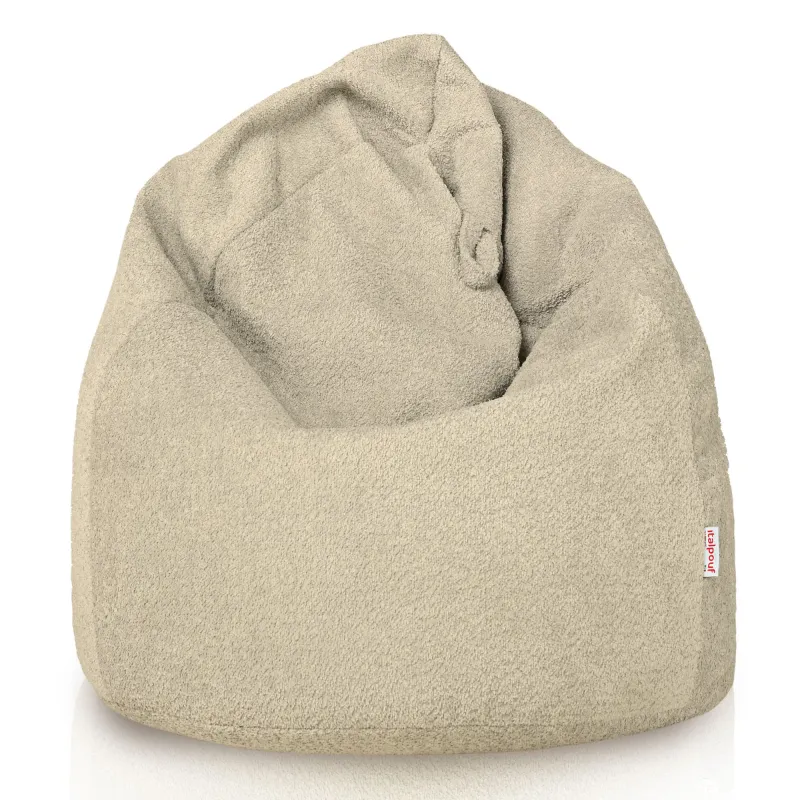 Pouf Poire XL Standard - Laine Bouclée – vue 3