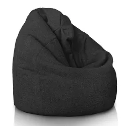 Pouf Poire - Laine Bouclée
