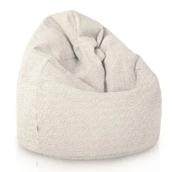 Pouf Poire L pour enfants - Laine Bouclée