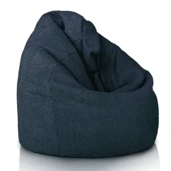 Pouf Poire - Laine Bouclée